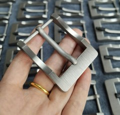 Pure Titanium Anti-Allergy Pin Buckle EDC Belt Buckle for 34mm/39mm Belt Tool