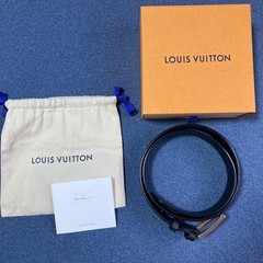 Louis Vuitton Pre-Owned Epi Santulle Legend Black Belt