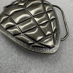2004 Reprise Records Grenade Heart Belt Buckle Licensed Cinder Block Inc