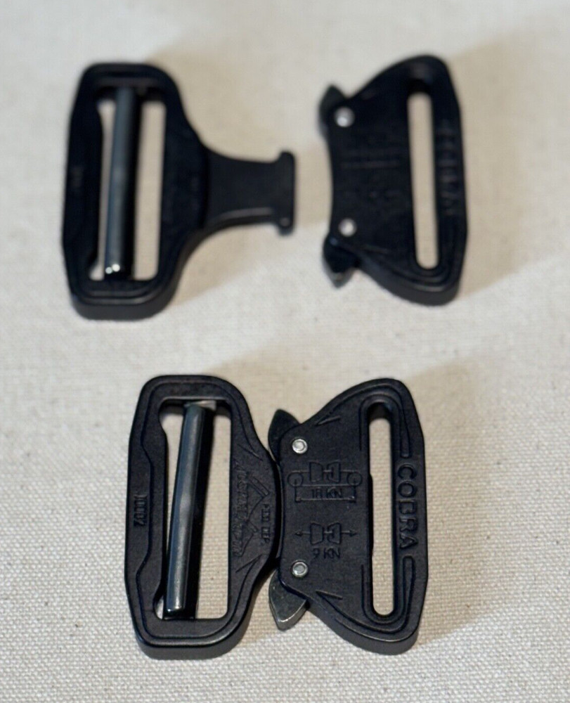 AustriAlpin Cobra 1.75&Prime; buckle ( FLAT BLACK ) STANDARD quick release