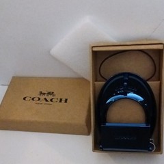 Coach Blue Metal Belt Buckle New