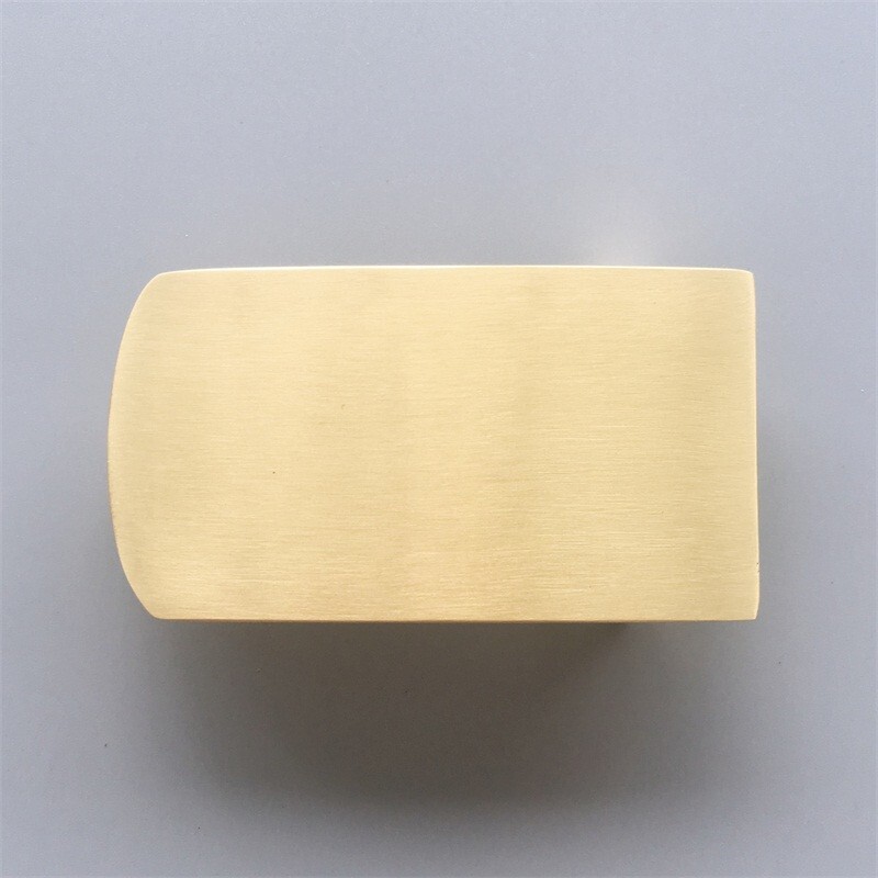 Solid Brass Blank Belt Buckle Gurtelschnalle Boucle de Ceinture