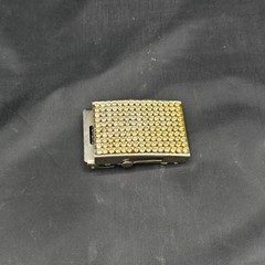 Men&rsquo;s Belt Buckle Gold Tone Rhinestone Stylish Accessory