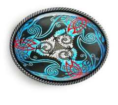 Celtic Raven Tribal Crow Unisex Handmade Belt Buckle