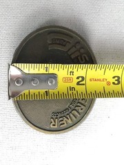 Vintage Belt Buckle Smith Gruner Sii Mining Equipment Company 1980s Brass