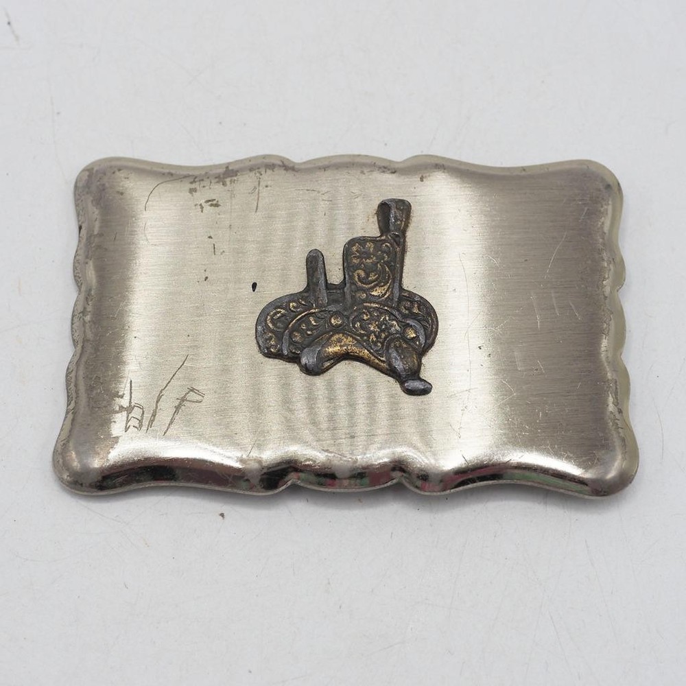 Belt Buckle Western Theme Covered Wagon Conestoga