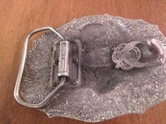 MAC TOOLS RACING #21 Formula 1 Brabham PEWTER 3D BELT BUCKLE