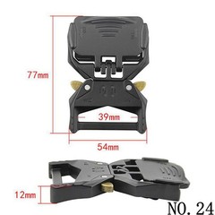 38mm Belts Buckles Quick Release Tactical Belts Buckles Safety Strong Buckles