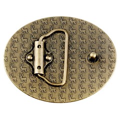 Elk Moose Deer Belt Buckle Western Cowboy Native American (DER-05-G)