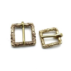20/25mm Tang Grass Copper Buckle Collar Fastener Belt Buckle Watch Strap Buckle
