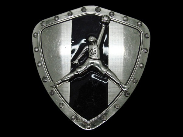 TC15168 VERY COOL **#23 BASKETBALL PLAYER DUNKING** SPORTS BELT BUCKLE