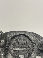 Smith and Wesson Law Enforcement Vintage Belt Buckle 1991 Bergamot H-300 USA