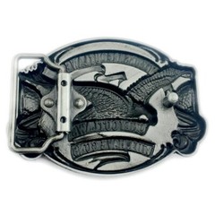 Eagle Men&rsquo;s Belt Buckle Western Cowboy Native American (EG-17-BU)