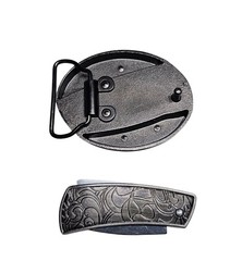 Western Horse 2 in 1 Zinc Alloy Metal Belt Buckle