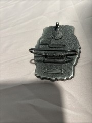 Vintage 1983 Great American Buckle Co. Pure Pewter Bald Eagle Belt Buckle
