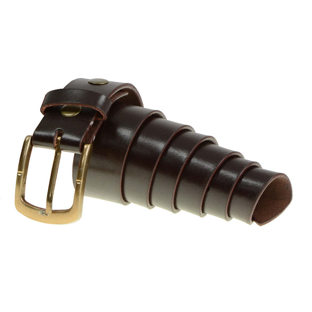 Milwaukee Leather MP7115 Men&rsquo;s Light Brown Genuine Leather Belt with Interchange