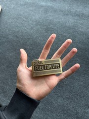 🚨DIESEL FUEL FOR LIFE BRONZE Tone Belt Buckle Only Luxury Rare Old money