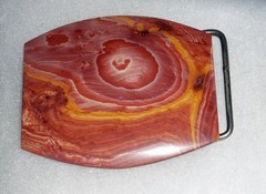Handcrafted, Jasper, Agate Gemstone Belt Buckle polished natural stone- Pick 1