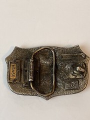 Vintage 1984 I&rsquo;m Proud To Be American Freedom Limited Serial #H1459 Belt Buckle