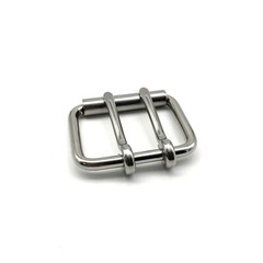 Roller Buckle Stainless Steel Rolling Bar Buckle Dog Collar Fasten Buckle 50mm