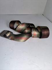 Croakies Artisan 2 Flick Ford 30 MM Webbing Aluminum Buckle Belt 43” Long