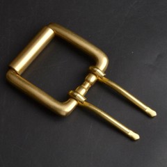 2x Square Double Pin Roller Belt Buckle Replacement Heavy Duty For 4cm
