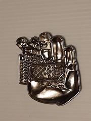4 ACES PLAYING CARD 4 OF KIND / HAND Metal Belt Buckle