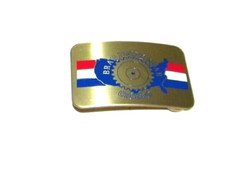 Vintage Brad Foote Gear Co. All American Made Gears, Cicero, IL. Belt Buckle USA