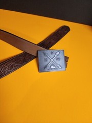 PNW Arrows Western Belt Buckle