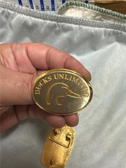 Vintage Ducks Unlimited Belt Buckle Lot of Three Buckles Wisconsin