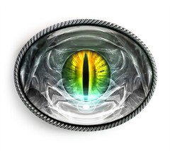 Alien Eye Belt Buckle – Cosplay Sci-fi Fantasy Eyeball Belt Buckle – 365-E