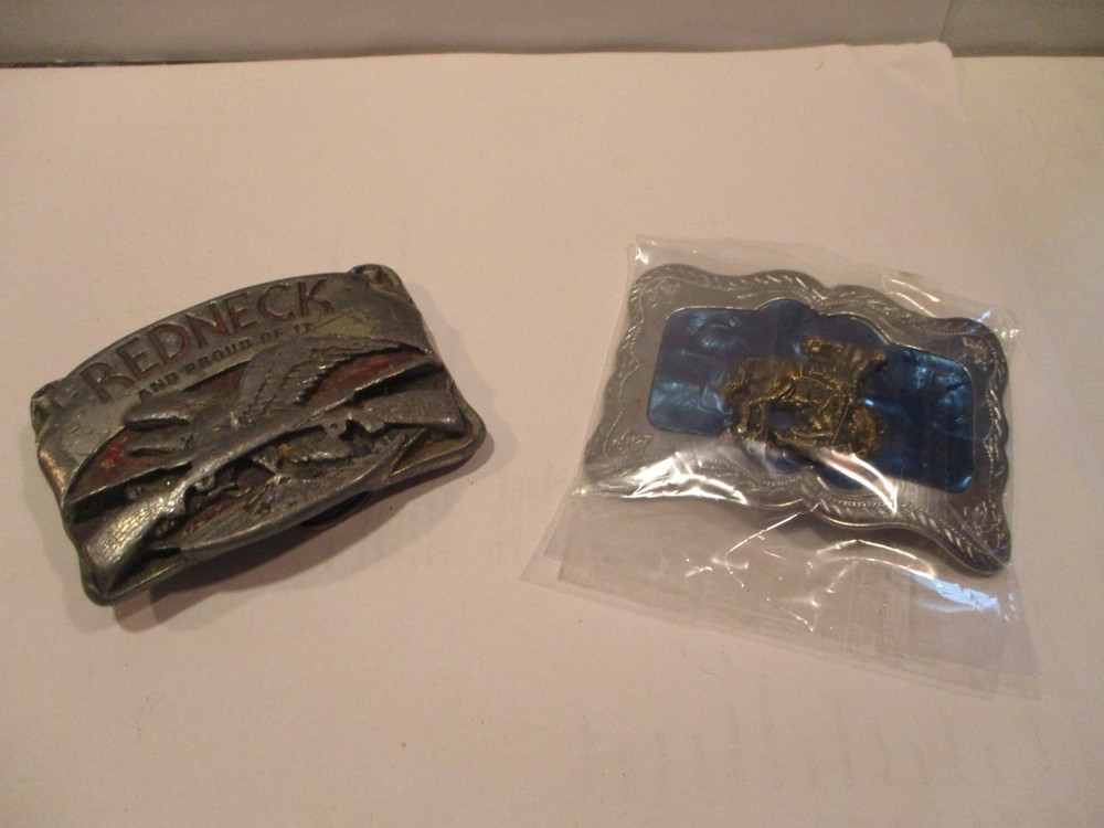 Redneck OR Bronco Belt Buckles – YOUR CHOICE