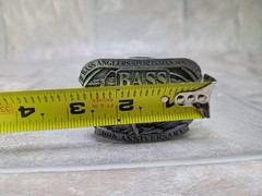 VTG Bass Anglers Society Sportsman Belt Buckle 30th Anniversary 1967-1997 CANADA