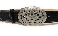 OVAL WESTERN BELT BUCKLE COWBOY RODEO BUCKLE, HEBILLA VAQUERA