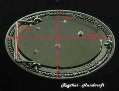 (7X10 CM) MADE BY ORDER MEN BELT BUCKLE HANDMADE STAINLESS STEEL TIG WELDER 3