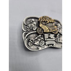 Vintage Kawasaki Ninja Belt Buckle Limited Edition Brookfield Collectors Guild