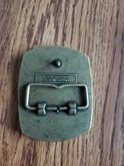 1996 HandyMan Club Of America Belt Buckle Life Member Vintage VGC
