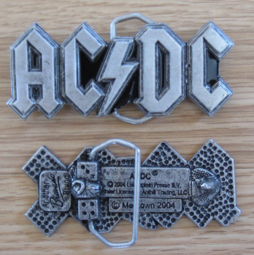ACDC music belt buckle (choice designs)
