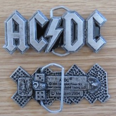 ACDC music belt buckle (choice designs)