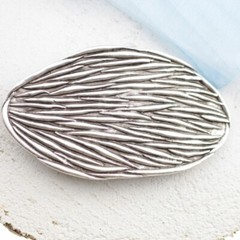 Gürtelschnalle Buckle für Gürtel bis 4 cm Organic Struktur Gürtelschließe