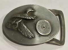 Good Lad Products Ltd Hunting Duck Federal 12ga 1977 Belt Buckle