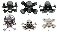 Men Women Skull Belt Buckle Halloween Party Costume Fashion Accessory Metal New