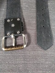 Republic Denim Belt Thick Black