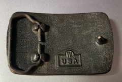 BELT BUCKLE (Made in the USA): Featuring « Horses »