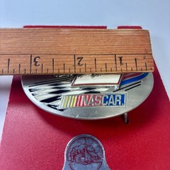 Rusty Wallace #2 Miller Lite Belt Buckle Limited Edition #2888 Pure Pewter 3&Prime;