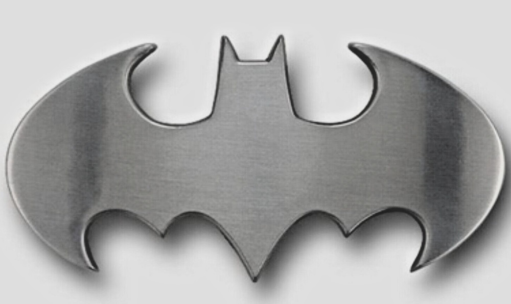Batman Belt Buckle DC Comics Costume Original Cosplay Men Halloween Silver Metal
