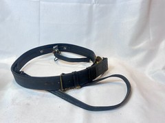 Vtg US Navy Officers Sword Belt And Buckle With Hangers Size 40 Meyer New York