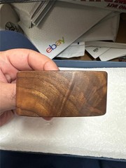 Vintage Wood Belt Buckle