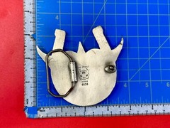 Lucky Star In Horseshoe Vintage 2004 Cutout Great American Products Belt Buckle