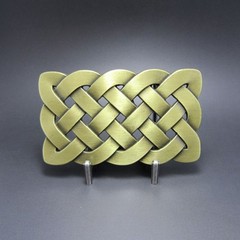 NEW IRISH CELTIC KNOTS BRONZE ANTIQUE VINTAGE MEDIAVAL BELT BUCKLE